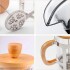 Cafetera Francesa Prensa Émbolo Piston Bambú 600Ml 6 Tazas Cafetera Francesa Prensa Émbolo Piston Bambú 600Ml 6 Tazas