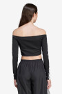 CAMISETA OFFSHOULDER Negro