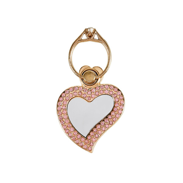 Anillo para celular diseño corazon espejado Anillo Para Celular Diseño Corazon Espejado
