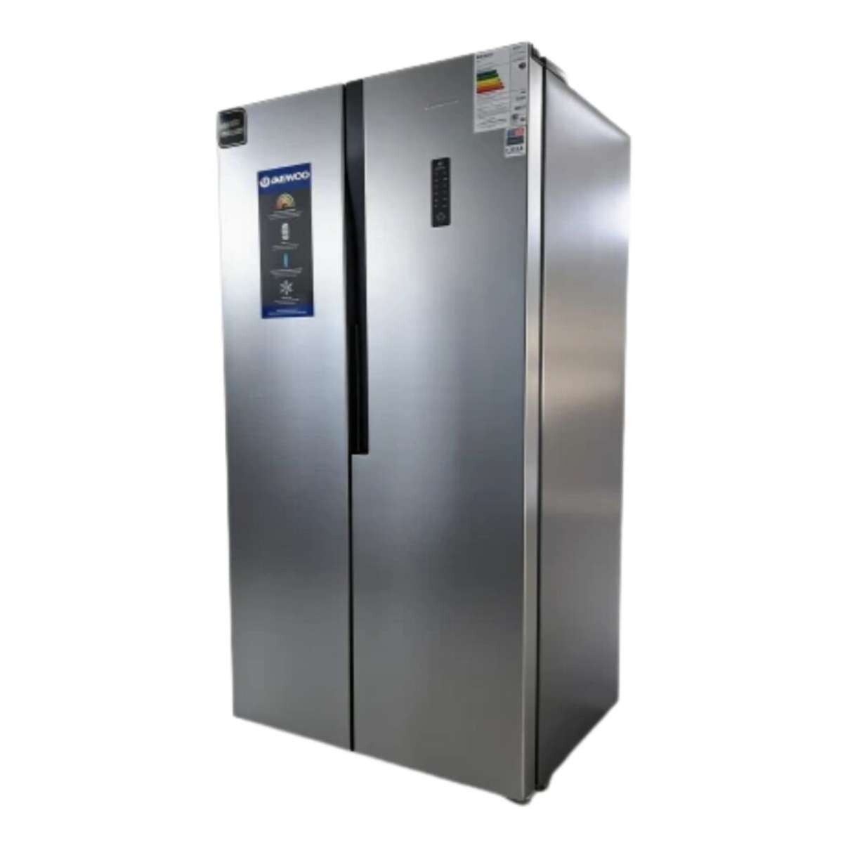 Heladera Inverter Side By Side Daewoo 450 Litros - Color gris 