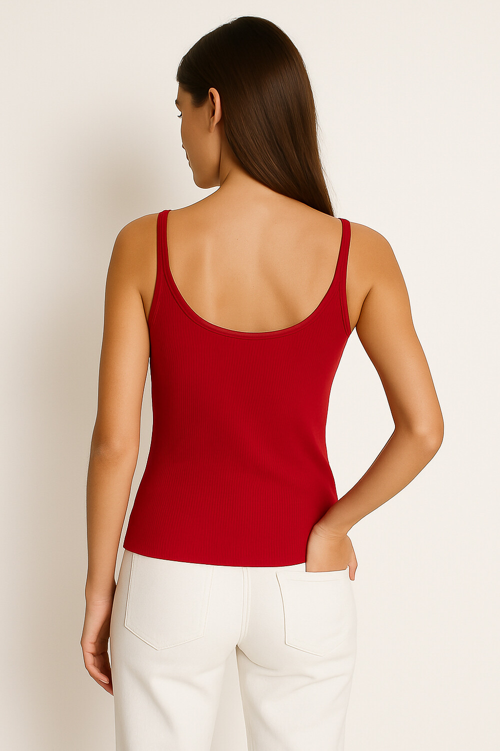 Musculosa Heiram Rojo