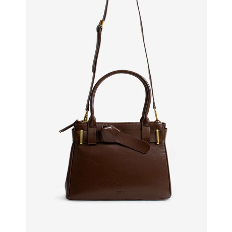 Cartera City Chocolate Marron Suela