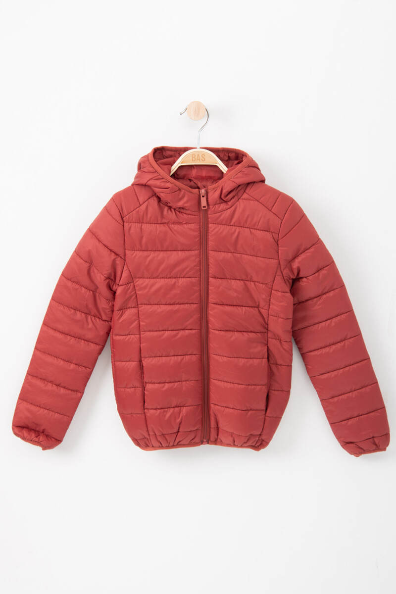 Campera abrigo Rojo