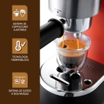 CAFETERA DELONGHI DEDICA ROJA EC685R rojo