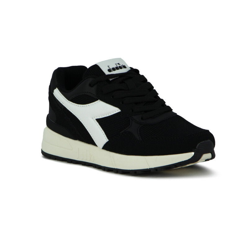 Championes Casuales Mujer Diadora Vinfa Negro-blanco