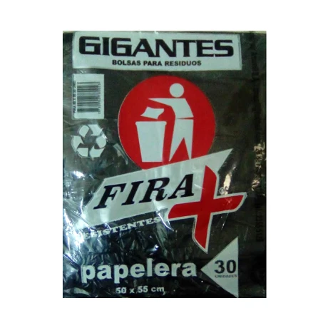 Bolsa de Residuos FIRA 30 Unidades 50x55 cm Bolsa de Residuos FIRA 30 Unidades 50x55 cm