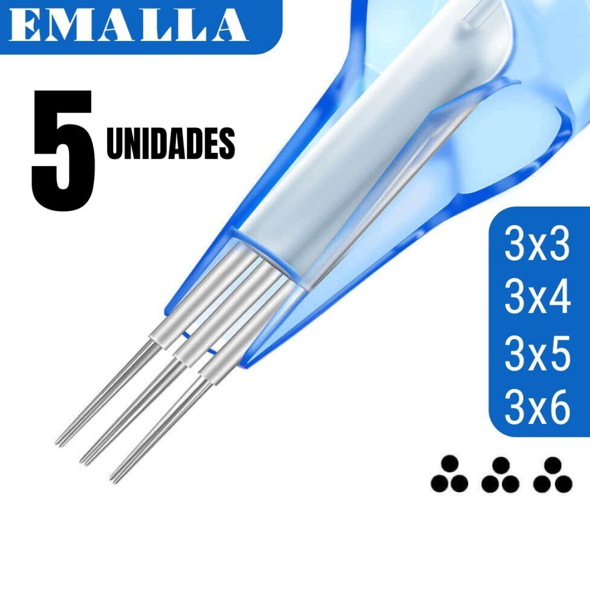 CARTUCHOS EMALLA - STIPPLE - BLISTER - Blister 