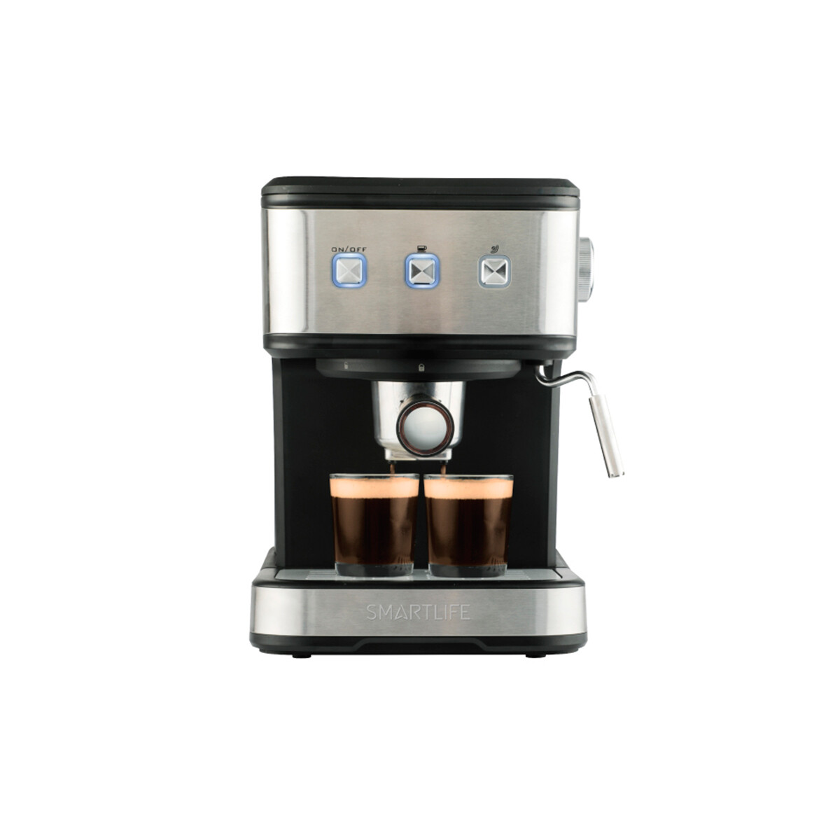 Cafetera Espresso Con Espumador Smartlife Slec8501 