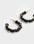 Aros Argollas Esmaltado Aros Argollas Esmaltado - Dorado