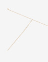 Collares Largos Strass Collar Largo De Strass - Cristal