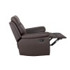 Sofa Lexus 1 Cuerpo Recliner Pu Marron Sofa Lexus 1 Cuerpo Recliner Pu Marron