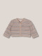 Chaqueta Intarsia Piedra Melange
