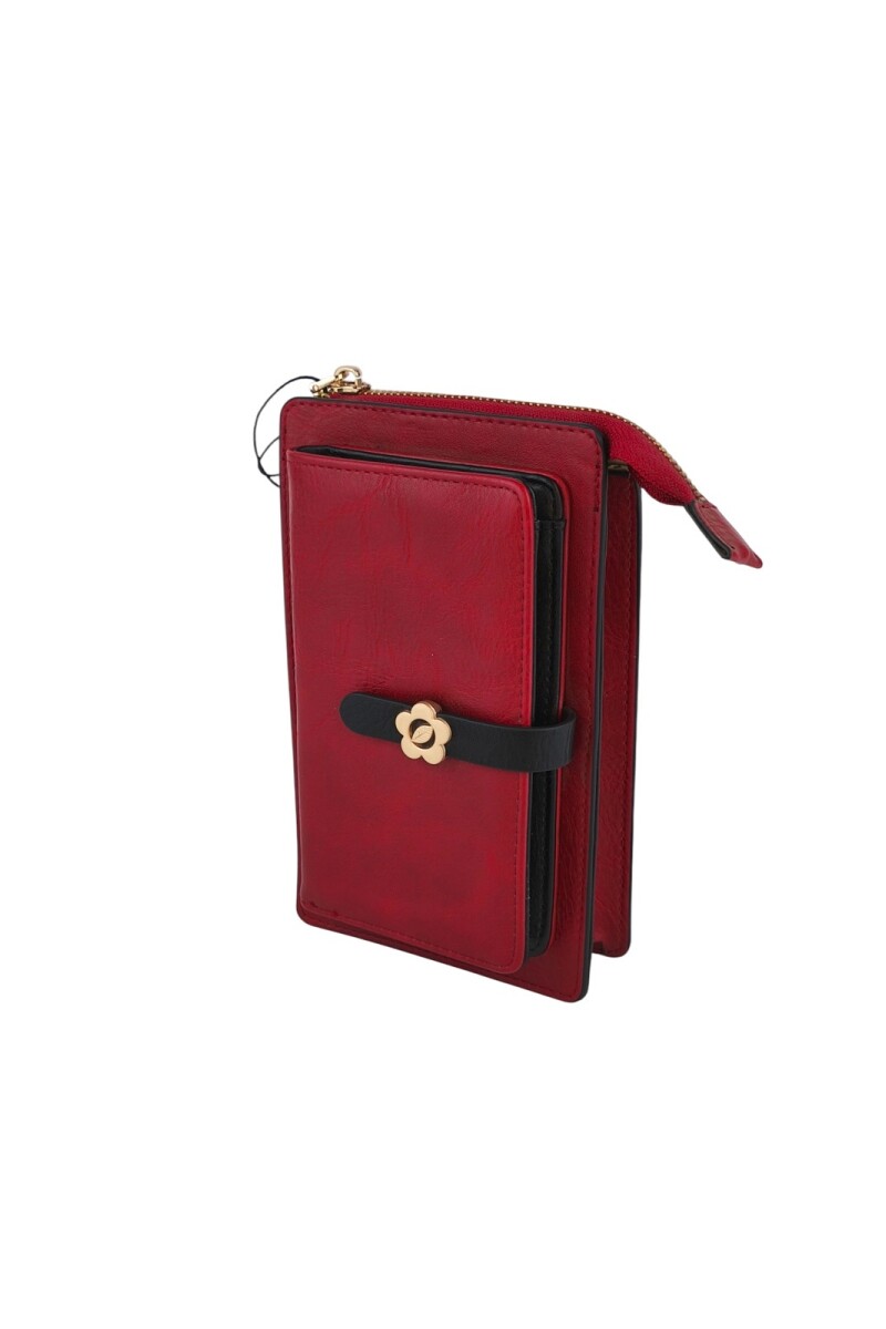Porta celular Rojo