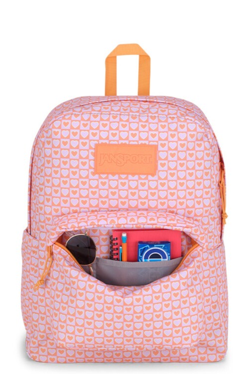 MOCHILA SUPERBREAK HYPED HEARTS PINK
