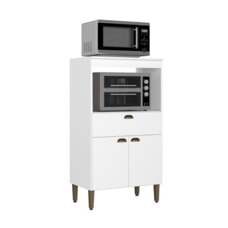 MULTIUSO PARA HORNO 70 CM 2 PUERTAS + 1 CAJON - BLANCO MULTIUSO PARA HORNO 70 CM 2 PUERTAS + 1 CAJON - BLANCO