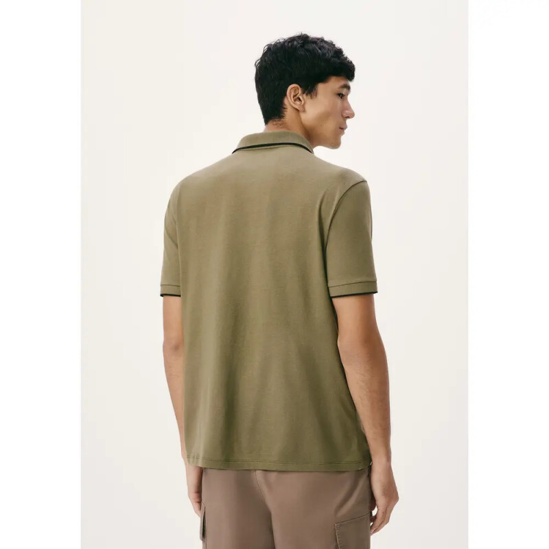 CAMISA POLO MM MASC VERDE MILITAR