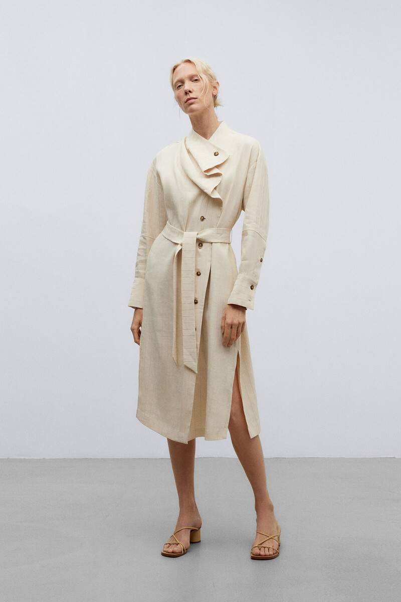 VESTIDO Crema