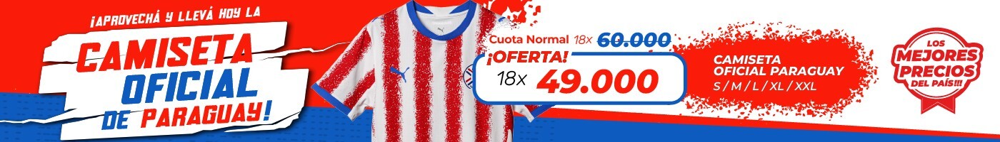 camiseta paraguay 2026