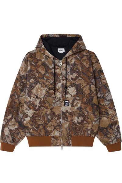 OBEY GLEN ZIP UP JACKET Multicolor