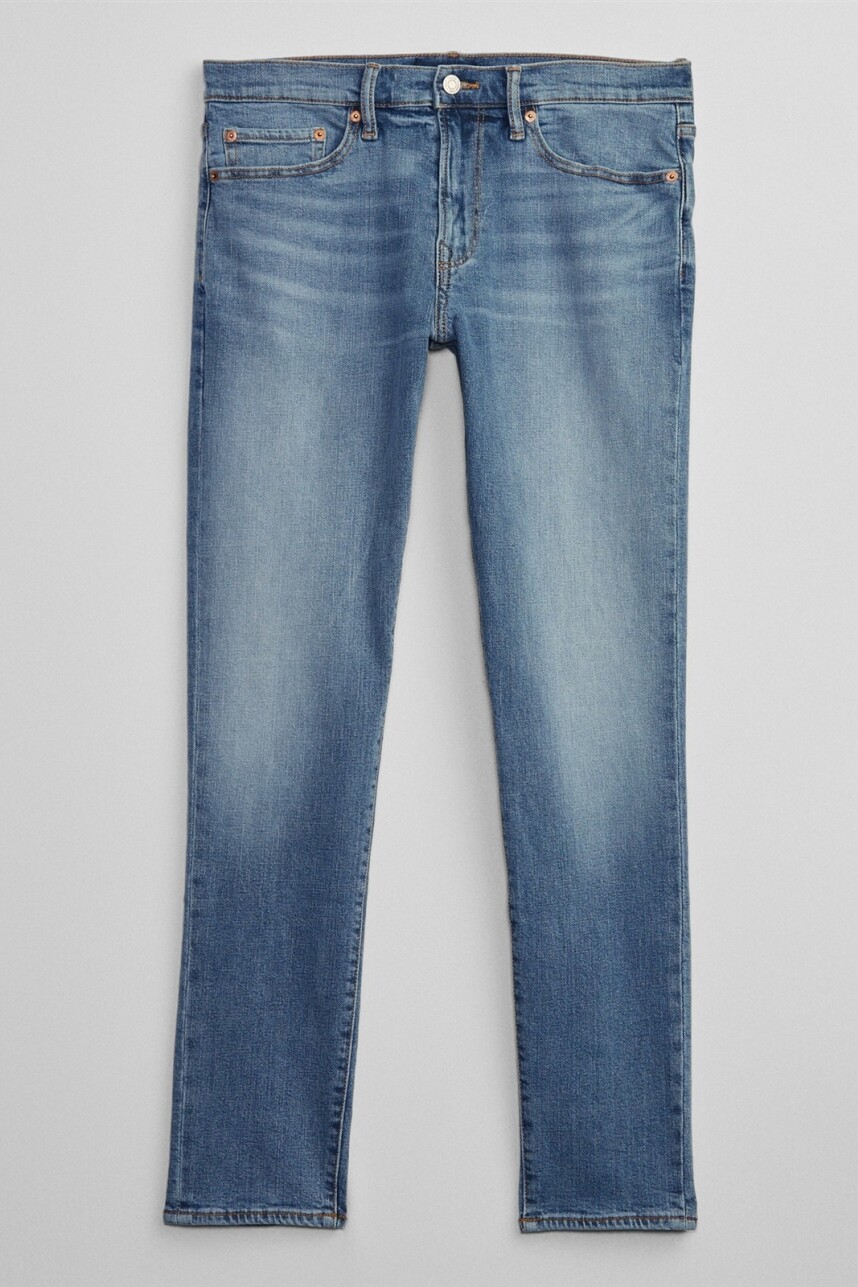 Jean Slim Taper Hombre Light Wash