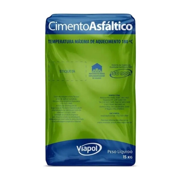 ASFALTO OXIDADO NBRX 15 KG VIAPOL Asfalto Oxidado Nbrx 15 Kg Viapol