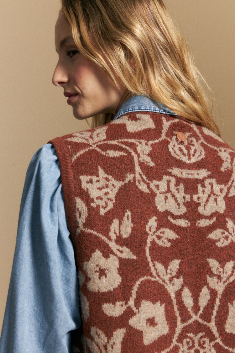 CHALECO MELINA Caramelo