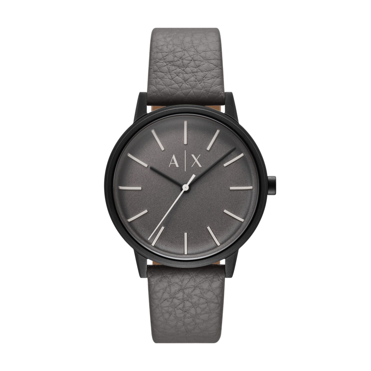 Reloj ARMANI EXCHANGE CAYDE Cuero Gris Esfera 42mm 