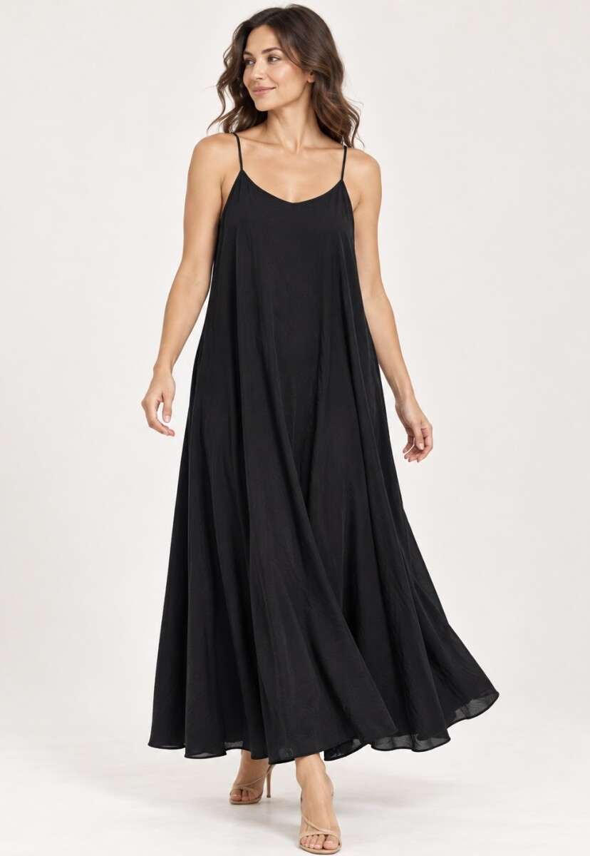 VESTIDO MALTA - NEGRO 