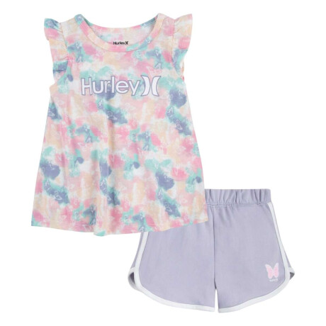 Conjunto Flutter Slv Tee Set de Niña Multicolor