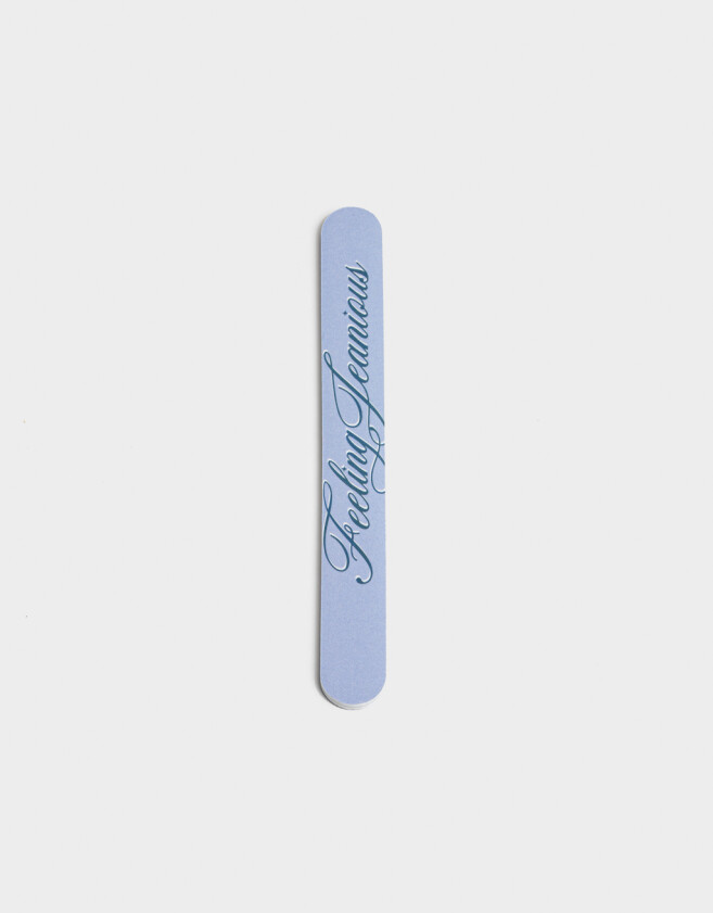 Limas Lima Para Uñas Con Estampa Feeling Jeanious - Combinacion Bicolor