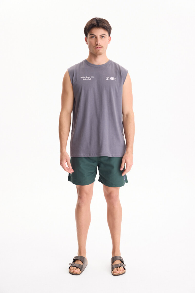 Short De Baño Tide Verde Militar