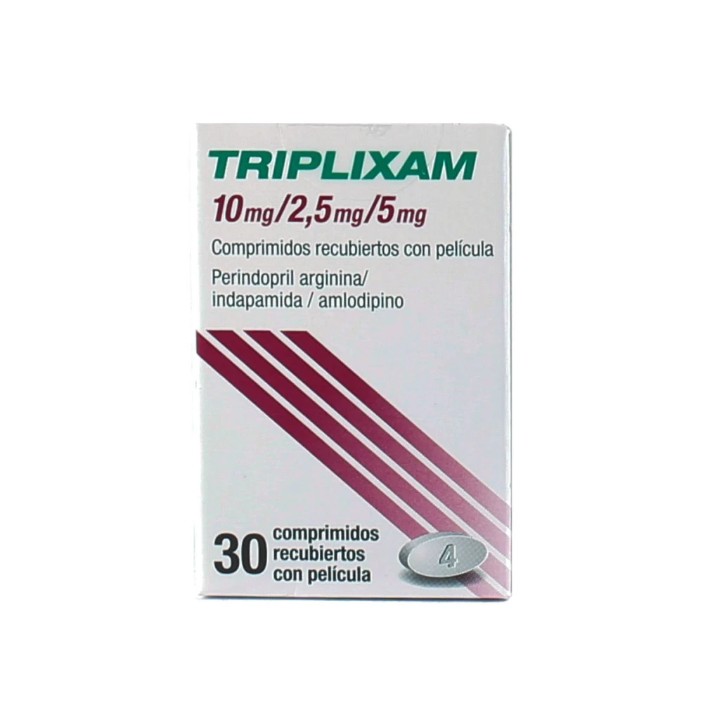 TRIPLIXAM 10MG./2,5MG./5MG. FRASCO X 30