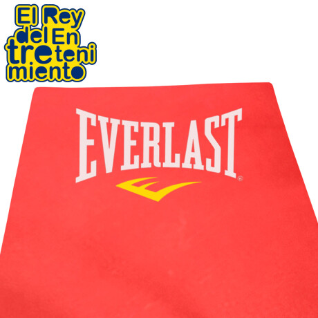 Colchoneta Everlast 100x60x3cm Profesional Con Cierre Rojo