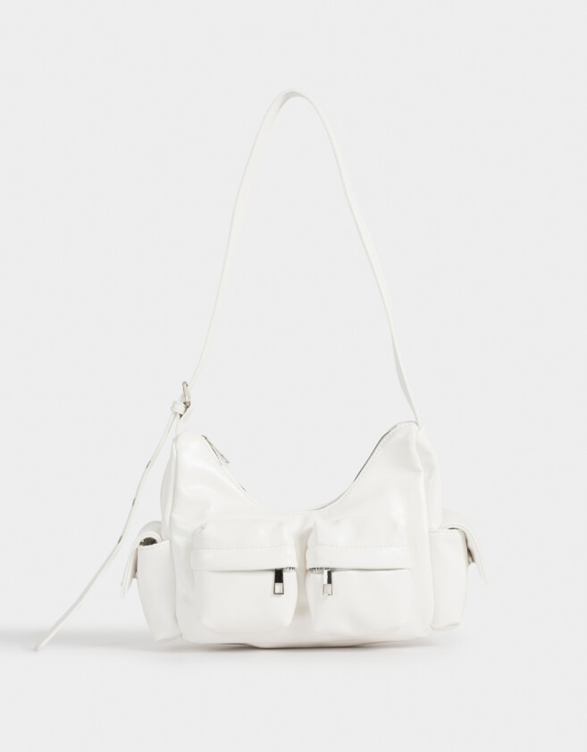 Bandoleras Bandolera Multipocket Crudo - Blanco Crudo