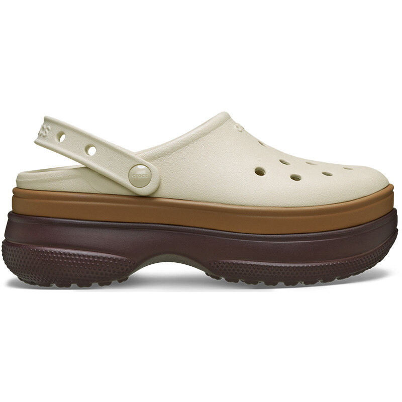 Crocs Classic Stacked Clog Marrón