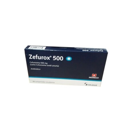 Zefurox 500mg 10 Comprimidos Zefurox 500mg 10 Comprimidos