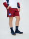 Bermuda Evoque Nacional Hombre Beige, ordeaux, Azul Marino