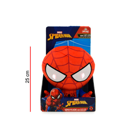 Peluche Marvel Avengers Spiderman con luz led 25cm 001