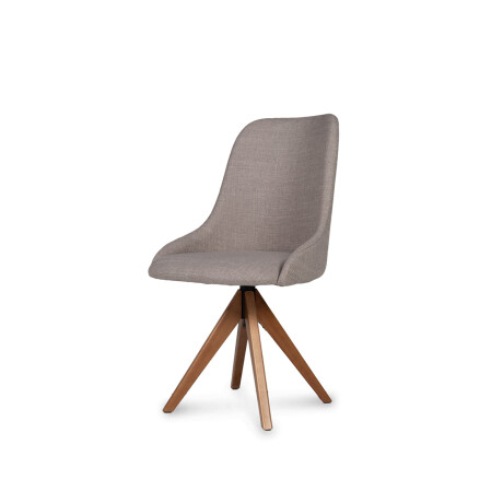 Silla Giratoria Valentina 143 - Tela Microfibra A6 (Tostado)