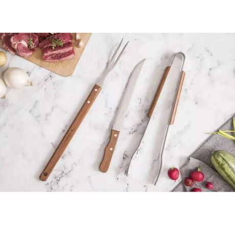 Set de 3 Utensilios para Parrilla Asado Di Solle Set de 3 Utensilios para Parrilla Asado Di Solle