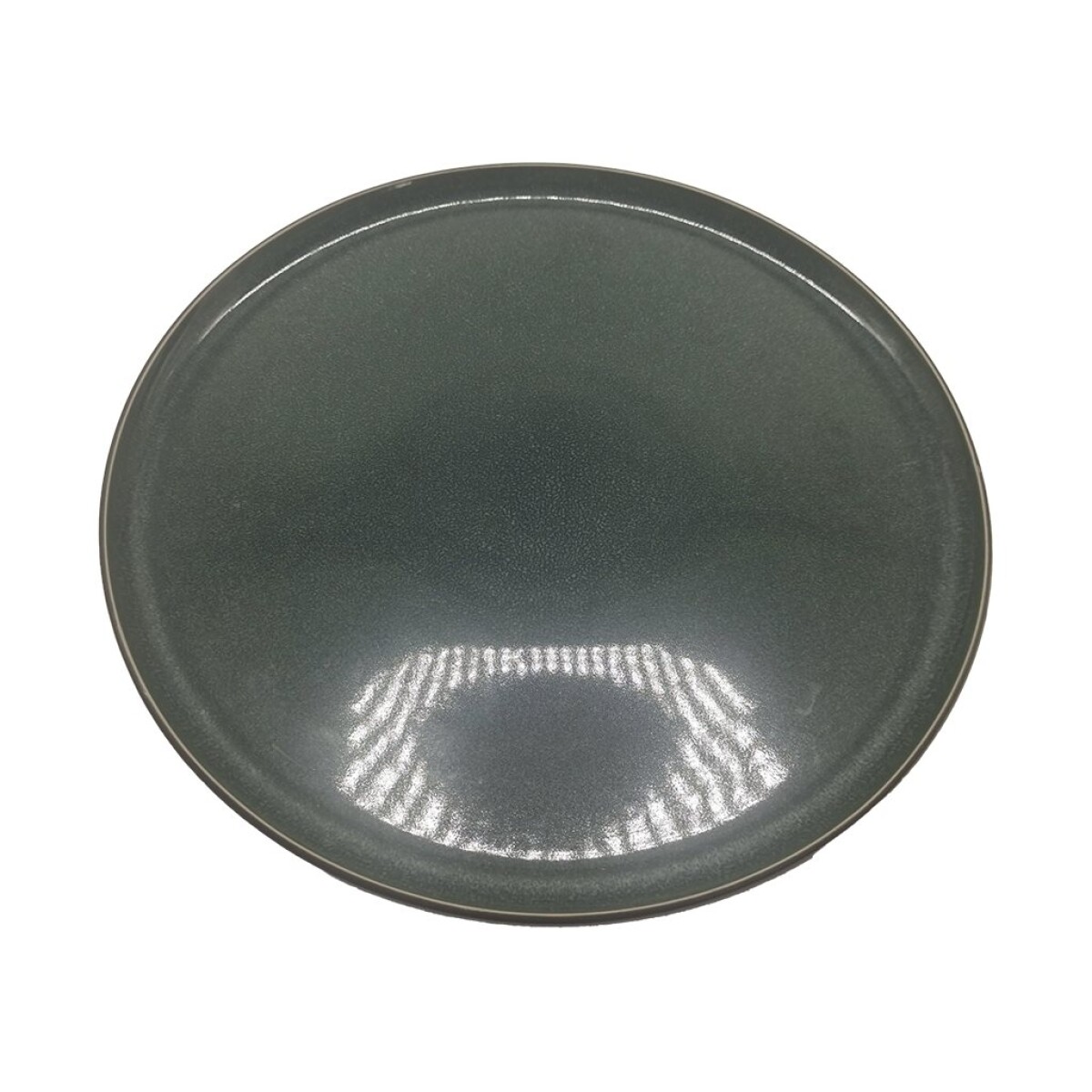 PLATO DE MESA D27CM GLAZE GRIS 