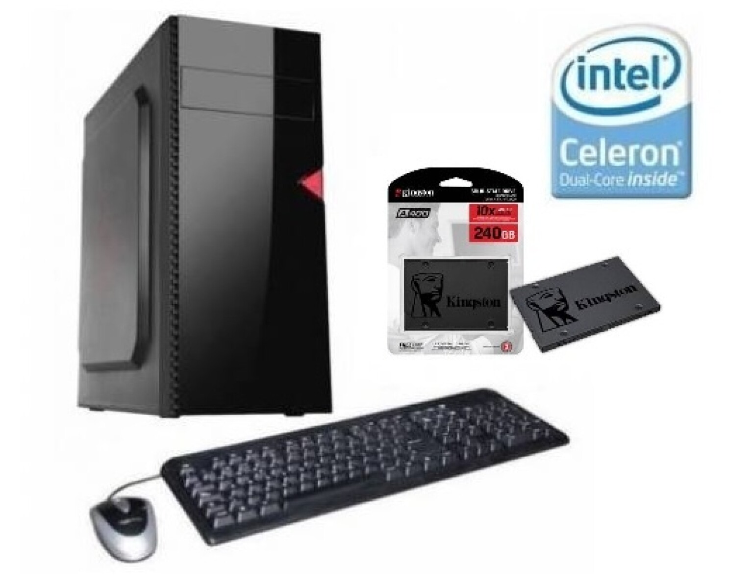 Equipo Nuevo Celeron Quad Core + Disco Ssd de 240GB 
