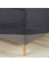 Sábana bajera jersey JENNY 140/150x200x35 gris osc Sábana bajera jersey JENNY 140/150x200x35 gris osc