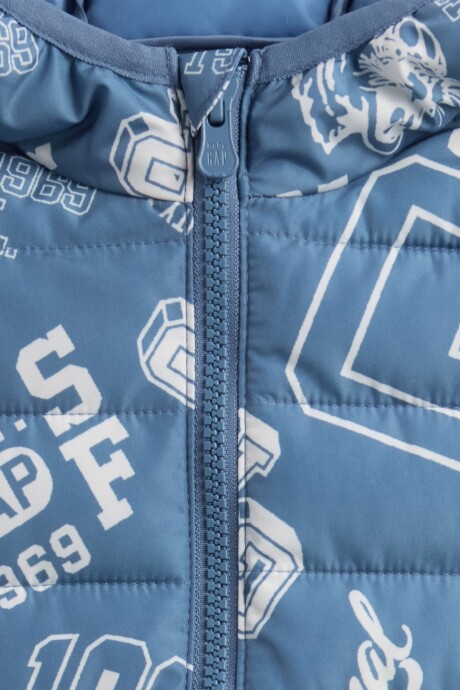 Campera Puffer Toddler Niño Cornflower829