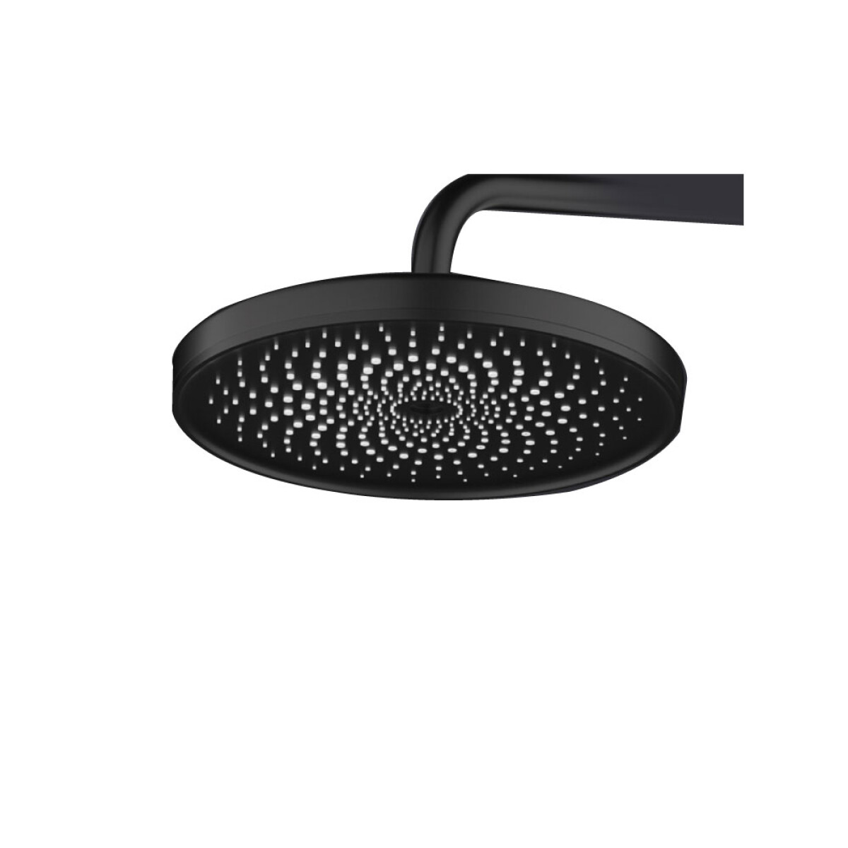 Ducha Redonda de Techo Negra 