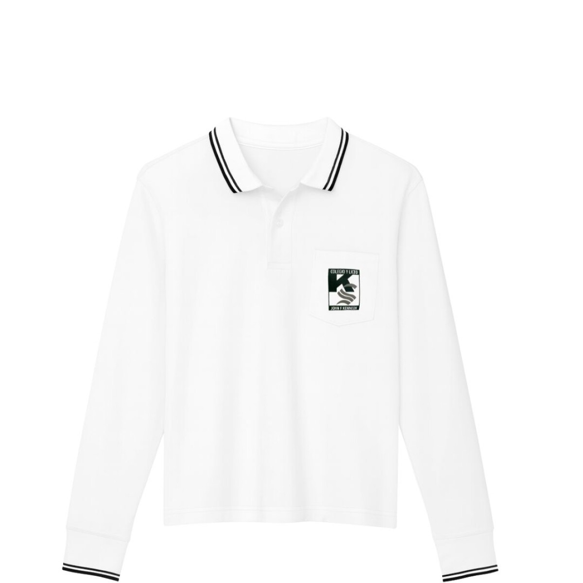 Remera Polo manga larga Kennedy Blanco