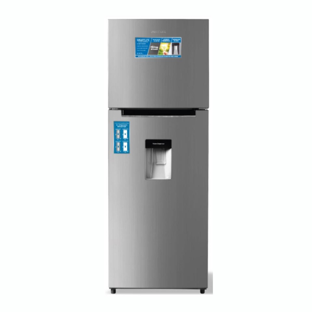 Refrigerador SMARTLIFE SL-RNF370SDINV Capacidad 342L Frío Seco 