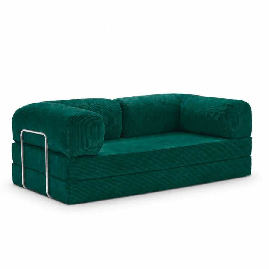 Sillón Cama Teddy British Green | PREVENTA