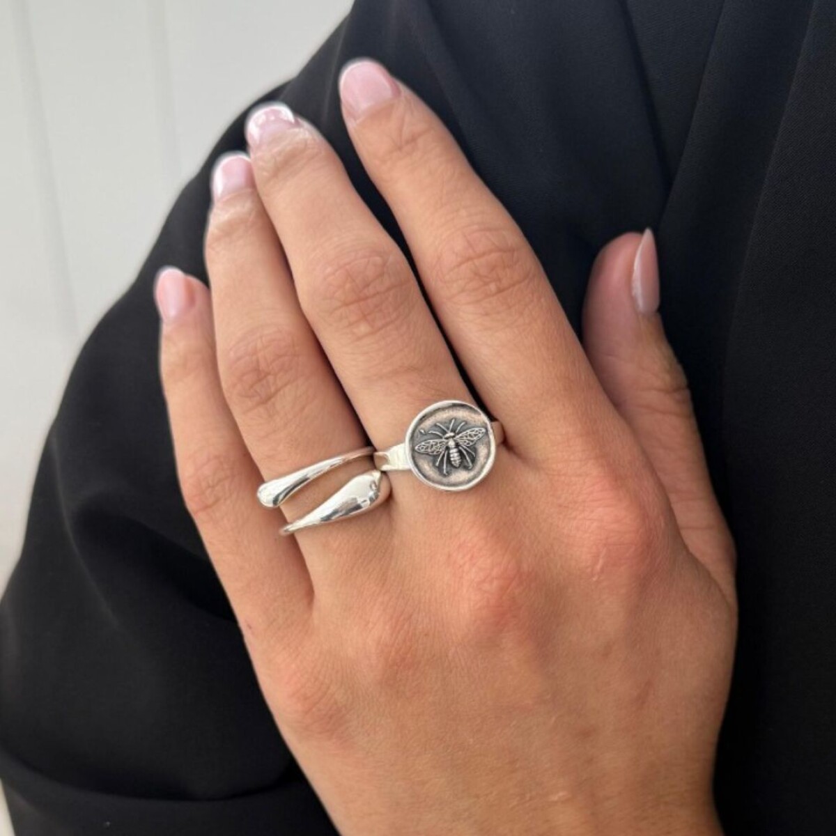 Anillo Abeja - Plata 925 