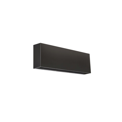 Aplique pared LED rectangular gris IP65 6W 3000K AO1155